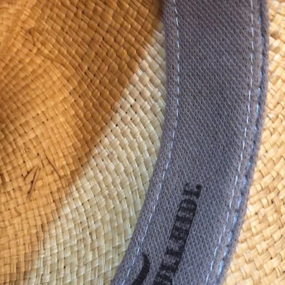 Bullhide beige and turquoise cowboy hat S